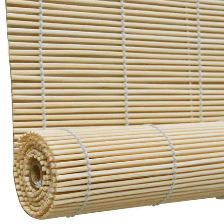 Vidaxl Roller Blind 120x160 cm Bambus natürlich