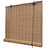 Vidaxl Roller Blind 80x160 cm Bambusbraun
