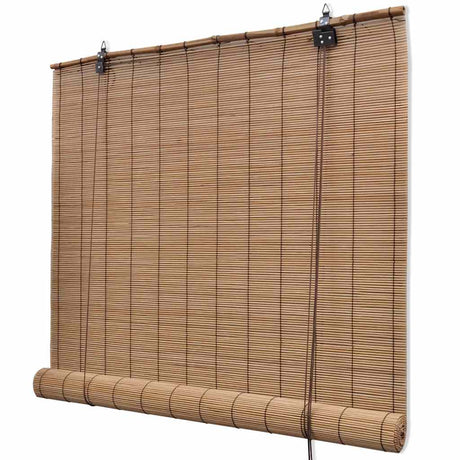 Vidaxl Roller Blind 80x160 cm Bambusbraun
