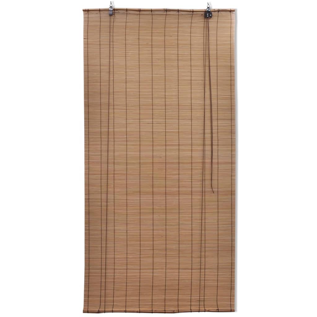 Vidaxl Roller Blind 120x220 cm Bambusbraun