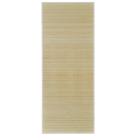 Vidaxl Teppich rechteckig 80x300 cm Bambus natürlich