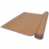 Vidaxl Teppich rechteckig 150x200 cm Bambusbraun
