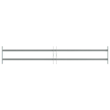 VIDAXL-Fensterschutzschutz mit 2 Cross-Rods 1000-1500 mm einstellbar