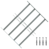 VIDAXL-Fensterschutzschutz mit 4 Cross-Rods 500-650 mm einstellbar