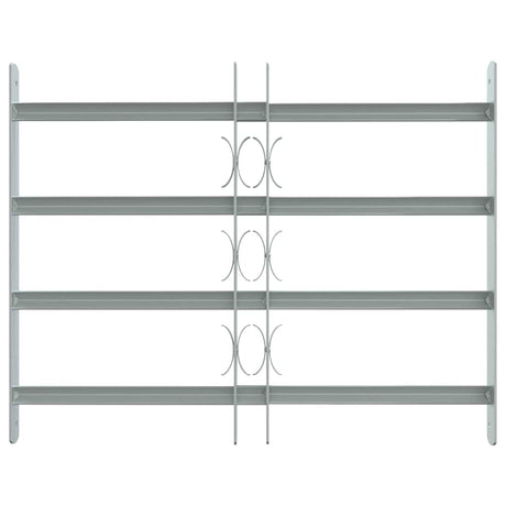 VIDAXL-Fensterschutzschutz mit 4 Cross-Rods 500-650 mm einstellbar