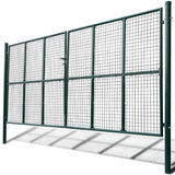 Vidaxl Tuinpoort (geflochtene 415 x 225 cm 400 x 175 cm)