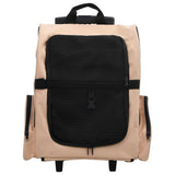 Vidaxl Pet Rolley faltbar beige