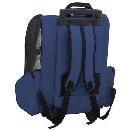 Vidaxl Pet Rolley zusammenklappbar Blau