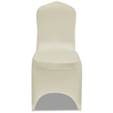 VIDAXL -Abdeckung für Stühle 50 Stück (Creme)