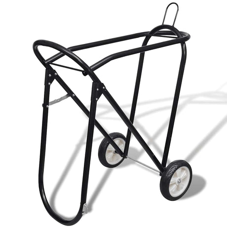 VidaXL Sattelständer mit klappbaren Metallrädern