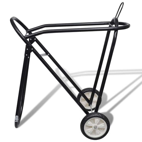 VidaXL Sattelständer mit klappbaren Metallrädern