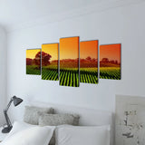 VIDAXL -Leinwand -Wanddruck festgelegt Felder 100 x 50 cm