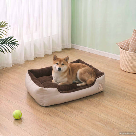 Vidaxl Hundekorb mit LED -Kissen l