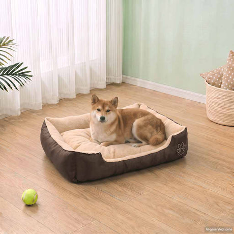 Vidaxl Hundekorb mit LED -Kissen l