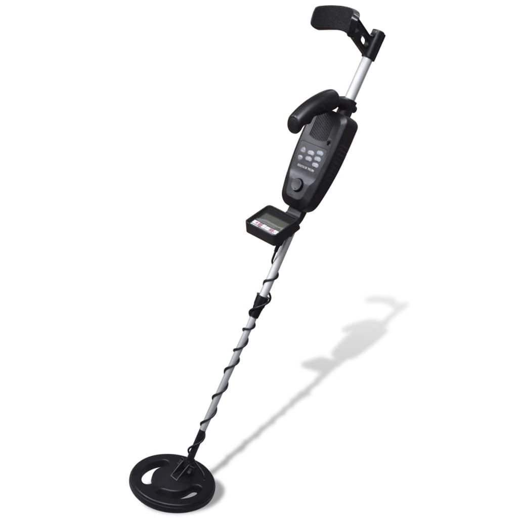 VIDAXL -Metalldetektor mit LCD -Bildschirmsuche 20 cm Suchtiefe 300 cm