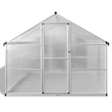 Vidaxl Tuinkas mit Basisrahmen 7,55 m² verstärktes Aluminium