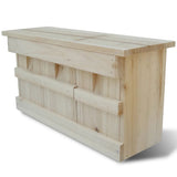 Vidaxl Nest Box für House Sparrow 44 x 15,5 x 21,5 cm