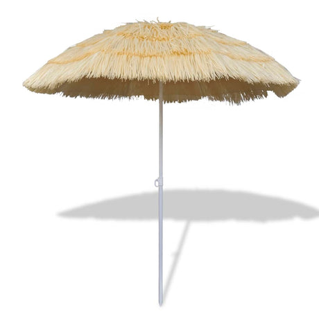 Vidaxl Strandparasol neigten Hawaii -Stil