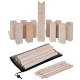 Vidaxl Holzkubb -Spielset
