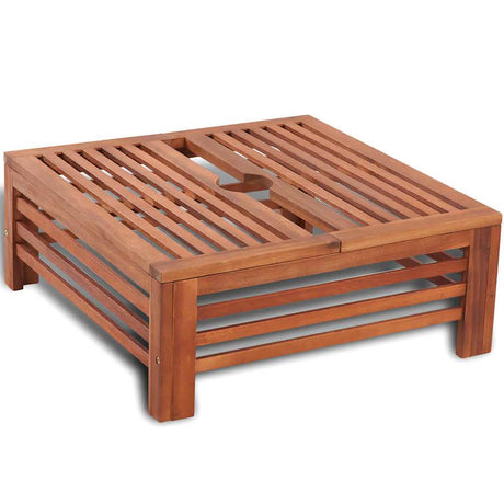 VidaXL Sonnenschirmständerabdeckung Holz