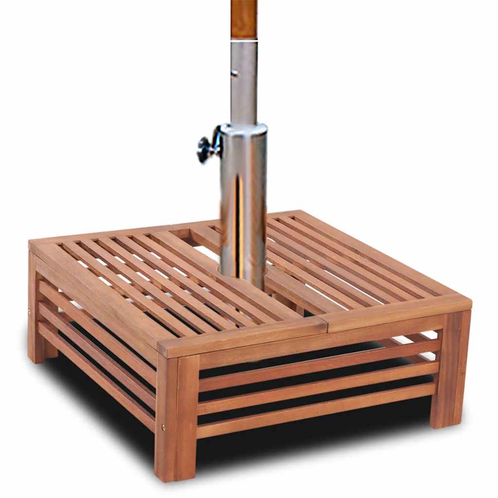 VidaXL Sonnenschirmständerabdeckung Holz