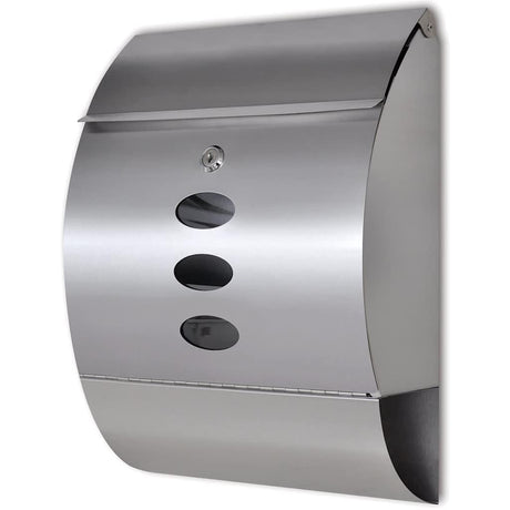 Vidaxl Letterbox Edelstahl