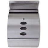 Vidaxl Letterbox Edelstahl