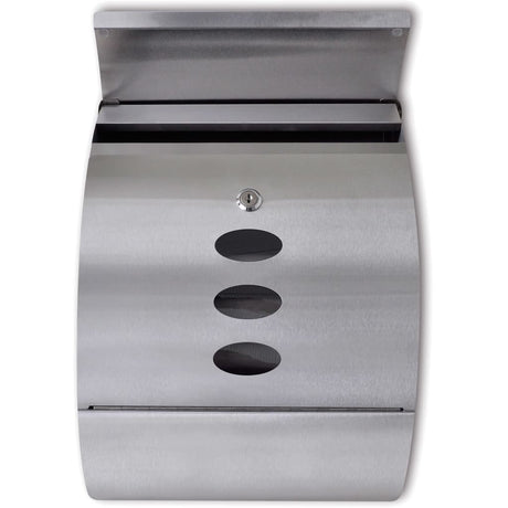 Vidaxl Letterbox Edelstahl