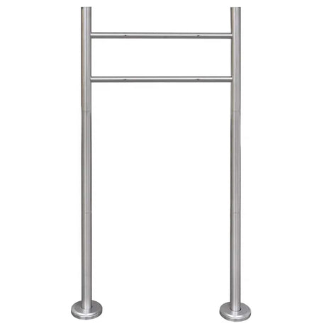 Vidaxl Letterbox Stand Edelstahl