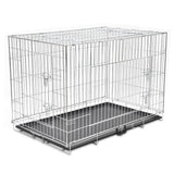 Vidaxl Hundebank zusammenklappbar xxl Metall