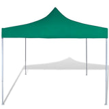 Vidaxl -Faltzelt 3x3 m grün