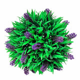 VIDAXL 2-teilweise künstlicher Bxussen-Kugel mit Lavendel 28 cm