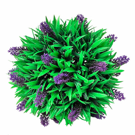 VIDAXL 2-teilweise künstlicher Bxussen-Kugel mit Lavendel 28 cm