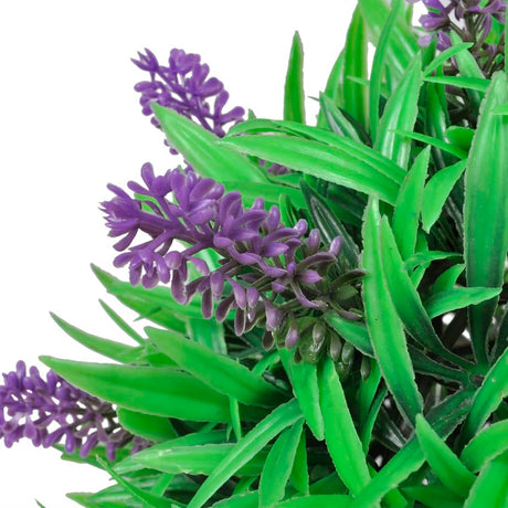 VIDAXL 2-teilweise künstlicher Bxussen-Kugel mit Lavendel 28 cm