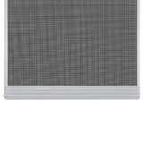 Vidaxl -Bildschirmtür mit Scharnieren 120x240 cm weiß