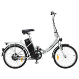 Vidaxl Elektrofahrrad faltbar mit Li-Ionen-Batterie-Aluminiumlegierung