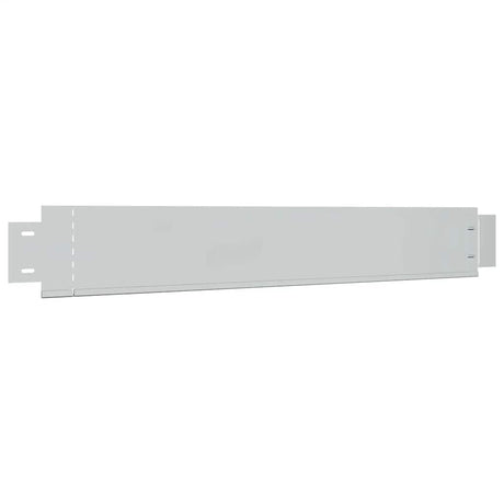 VIDAXL 5 ST Grasboard Flexible 100x14 cm verzinkter Stahl