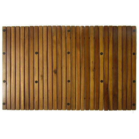 Vidaxl Bademat 80x50 cm Akazieholz