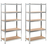VIDAXL-LAGE RAG 5-LAYER 2 ST STAHL UND VORTED