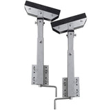 VIDAXL-Stahlrahmenstütze für den Bootsanhänger 63-88 cm (Set von 2)