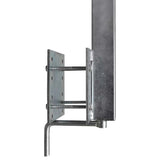 VIDAXL-Stahlrahmenstütze für den Bootsanhänger 63-88 cm (Set von 2)
