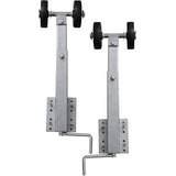 VIDAXL 2-teiliger Rollschuhe-Stütze für Bootsanhänger 59-84 cm