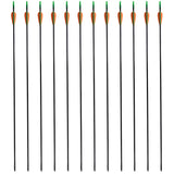 Vidaxl Recurveboog Standard mit Pfeilen 30 0,6 cm Faser 12 Teile