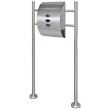 Vidaxl Letterbox auf Edelstahlstandard