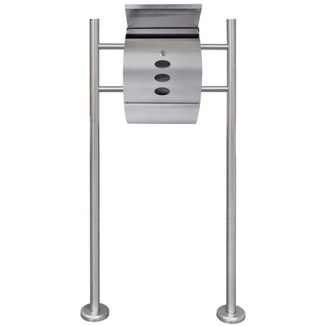 Vidaxl Letterbox auf Edelstahlstandard
