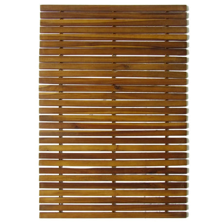 Vidaxl Bademat Acaciahout 80 x 50 cm 2 Teile