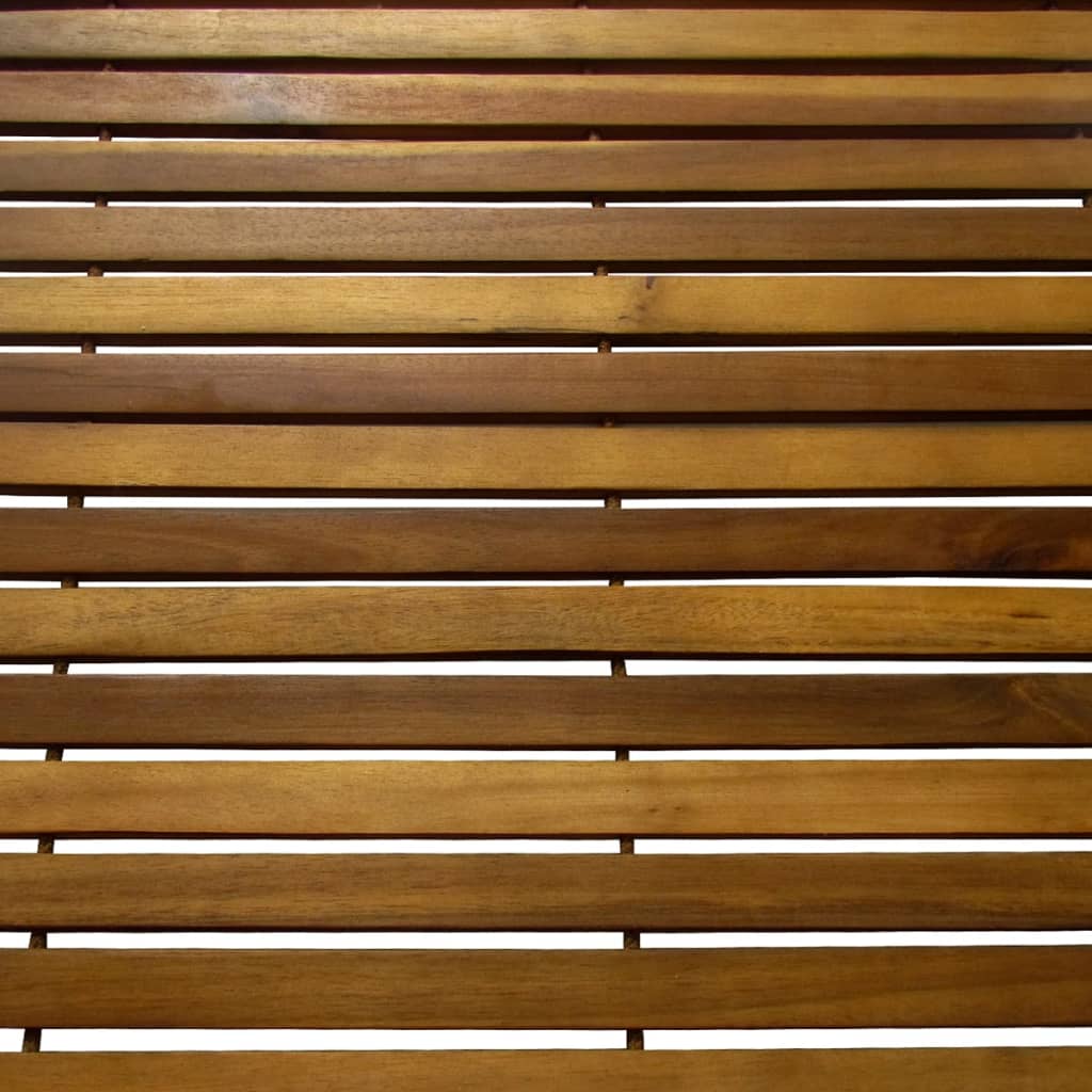 Vidaxl Bademat Acaciahout 80 x 50 cm 2 Teile