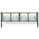 Vidaxl -Port nur 300x125 cm schwarz