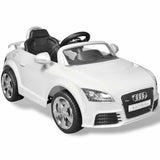 Vidaxl Electric Auto Audi Tt Rs mit Fernbedienung Weiß