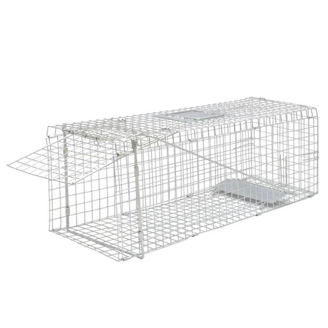 Vidaxl Lebendfalle verzinkt 80 cm